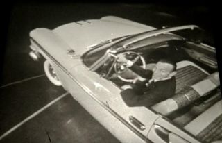 16mm TV commercial: 1958 Dodge Convertible vintage Network kine LIVE promotional 2