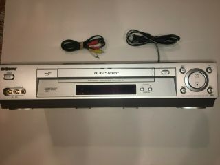 Sony Vintage Slv - N700 Vcr Vhs Recorder Player Cassette Video Stereo Hi Fi