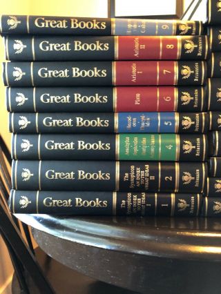 Britannica Great Books of the Western World Complete Set 60 (- 1) Volume 1993 4th 2