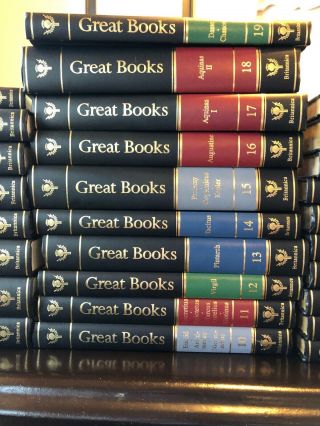 Britannica Great Books of the Western World Complete Set 60 (- 1) Volume 1993 4th 3