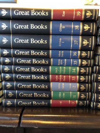 Britannica Great Books of the Western World Complete Set 60 (- 1) Volume 1993 4th 5