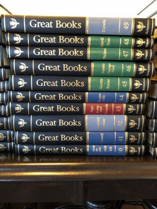 Britannica Great Books of the Western World Complete Set 60 (- 1) Volume 1993 4th 6