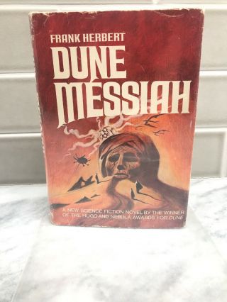 First Edition 1969 Dune Messiah Frank Herbert Sequel To Dune Hardcover W/dj