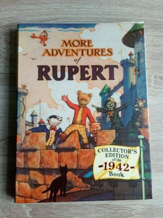 More Adventures Of Rupert Collectors Edition Of The 1942 Book Vintage Childrens
