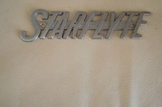 Vintage Shasta Starflyte Travel Trailer Emblem