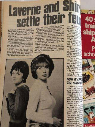 Vintage TV Week 1982 Jaclyn Smith The Sullivan’s Rod Stewart Laverne And Shirley 4