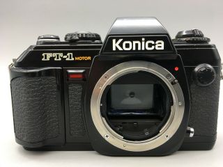 Konica FT - 1 Motor SLR Camera (BODY ONLY) & - Fast - E15 2