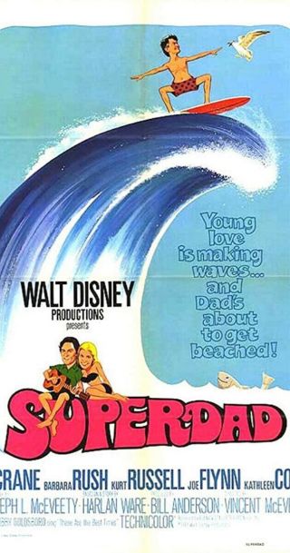 Vintage Movie 16mm Superdad Feature 1973 Film Adventure Drama Disney