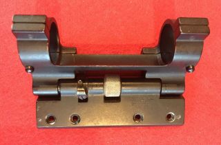 Vintage Pachmayr Lo - Swing Top Mount/scope Base For Remington 740–blued