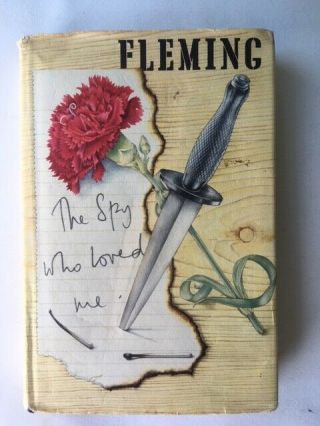 The Spy Who Loved Me By Ian Fleming 1962 First/first With Dust Jacket