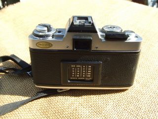 Minolta XG - M 35mm SLR Camera with 50mm Minolta MD lens,  with battery adapter 6