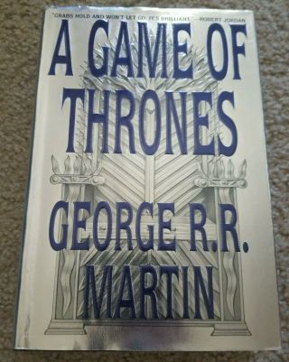 A Game Of Thrones - George R.  R.  Martin 1st Edition - 1996 Hc/dj Near Fine