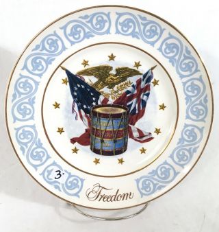 Vintage 1974 Avon Freedom Collector Plate By Enoch Wedgwood A50
