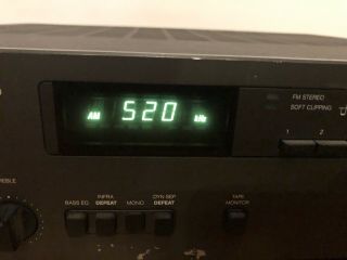NAD 7140 AM FM FM STEREO RECEIVER and 5