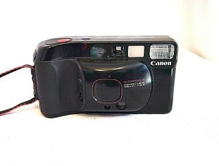 Vintage Canon Sure Shot Supreme 35mm Point & Shoot Film Camera Af 38mm Lens