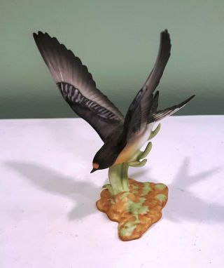 Maruri Swallow Bird Figurine W.  D.  Gaither Vintage 1985 4.  75 "