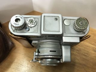 Vintage 1940/50 ' s Kodak 35 Film Rangefinder Camera Anastigmat f:3.  5 50mm Lens 2