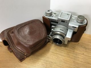 Vintage 1940/50 ' s Kodak 35 Film Rangefinder Camera Anastigmat f:3.  5 50mm Lens 4
