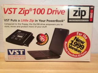 Vst Zip 100 Drive For Apple Powerbook G3 Series Expansion Bay Drive