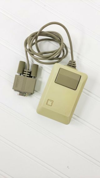 1984 Apple Macintosh Beige Mouse M0100 For Mac 128k 512k