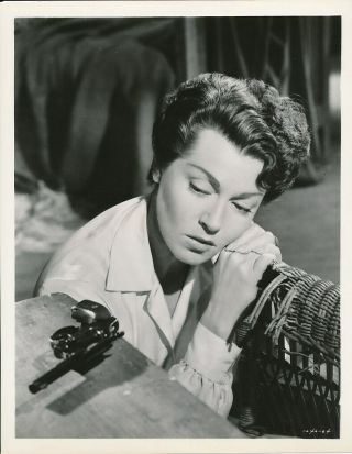 Lana Turner Vintage 1954 Betrayed Mgm Studio Portrait Photo