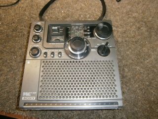Sony Icf 5900w Fm/am Short Wave Radio Receiver