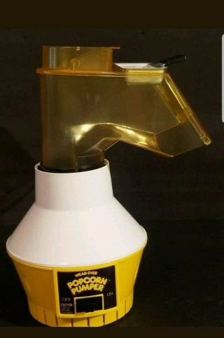Vtg Wear - Ever Popcorn Pumper 73000 Hot Air Popper Machine Usa
