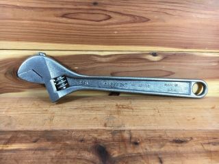Vintage 12 " Adjustable Wrench By Crescent Tool Co.  - At112 - Jamestown Usa