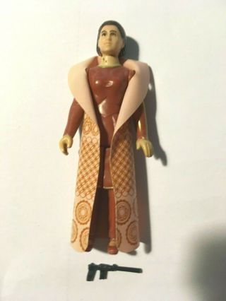 Vintage Star Wars Princess Leia Bespin Dress 1980 Complete Great Con.