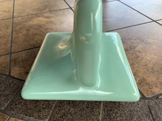 Vintage Ceramic Toothbrush Holder Wall Mount Light Green Gloss Cup Fixture 5