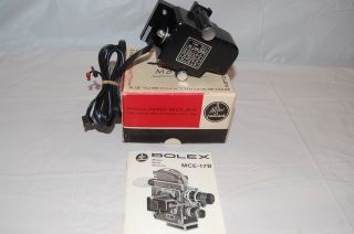 Bolex MCE - 17B Camera Motor Drive & Cable & for H - 8 & H - 16 Camera 2