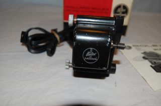 Bolex MCE - 17B Camera Motor Drive & Cable & for H - 8 & H - 16 Camera 6