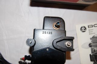 Bolex MCE - 17B Camera Motor Drive & Cable & for H - 8 & H - 16 Camera 8