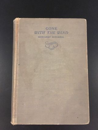 Gone With The Wind June 1936 1st Edition 2nd Print Margaret Mitchell Macmillan