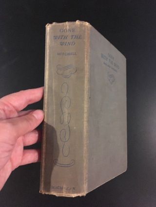 Gone With The Wind June 1936 1st Edition 2nd Print Margaret Mitchell Macmillan 2