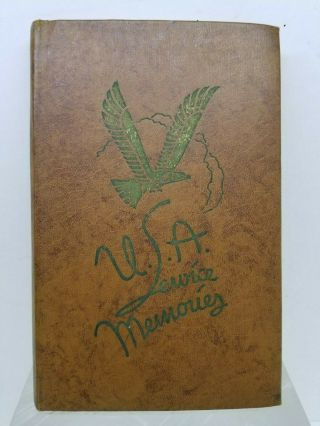 Vintage 1941 Wwii Scrapbook Military Service Memories Usa Blank No Writing
