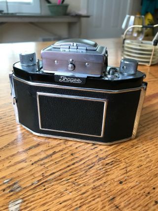 Vintage Exa Ihagee Dresden Camera with Lens and Case Germany 3