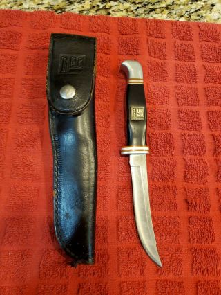 Vtg G96 Japan Knife Model 910 Rare W/ Sheath