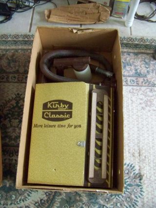 VINTAGE KIRBY CLASSIC VACUUM ATTACHMENTS IN BOXES 6