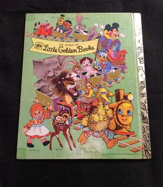 Vintage A Little Golden Book Smokey The Bear Children ' s Book 1979 2