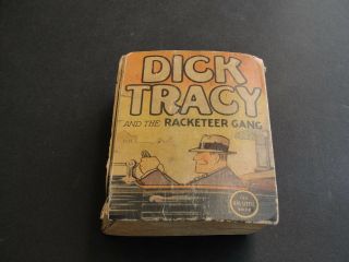 Dick Tracy And The Racketeer Gang - No.  1112,  By C.  Gould - 1936 Book.