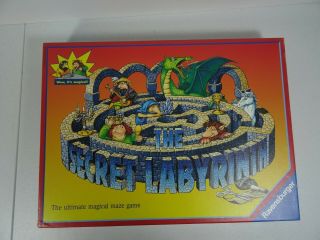 Vintage 1998 Secret Labyrinth Game By Ravensburger Complete