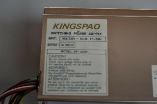 Kingspao 250w At Switching Power Supply (kp - 250t)
