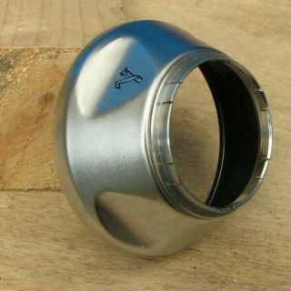 32mm Push Fit Chrome Voigtlander Lens Hood Slip On Shade