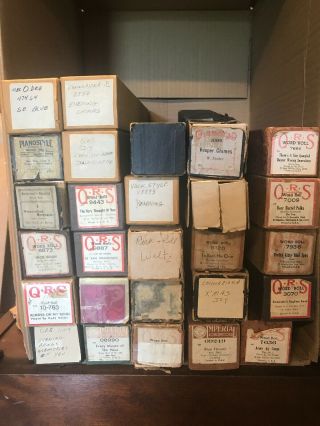 Player Piano Rolls Vintage (27)