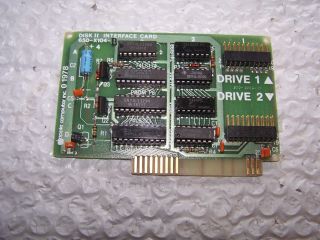 Apple Disk Ii 5 1/4 Floppy Interface Card 1978 650 - X104 B -