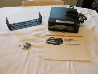 Vintage 1975 Sony Tc - 10 Car Stereo Cassette Player - Underdash