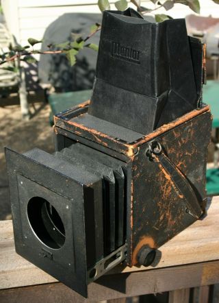 Mentor Graflex Style Reflex Camera Body,  Parts Or Restoration
