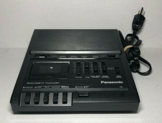 Panasonic Rr - 930 Desktop Cassette Transcriber / Recorder Vintage