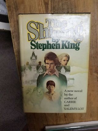 The Shining By Stephen King Hardcover W/ Dust Jacket 1977 Book Club Edition